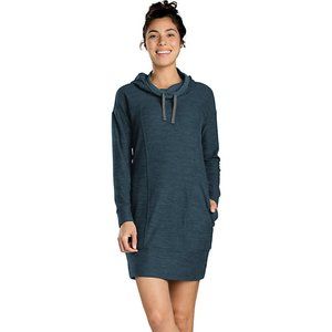 Toad & Co Intermosso hooded sweatshirt dress